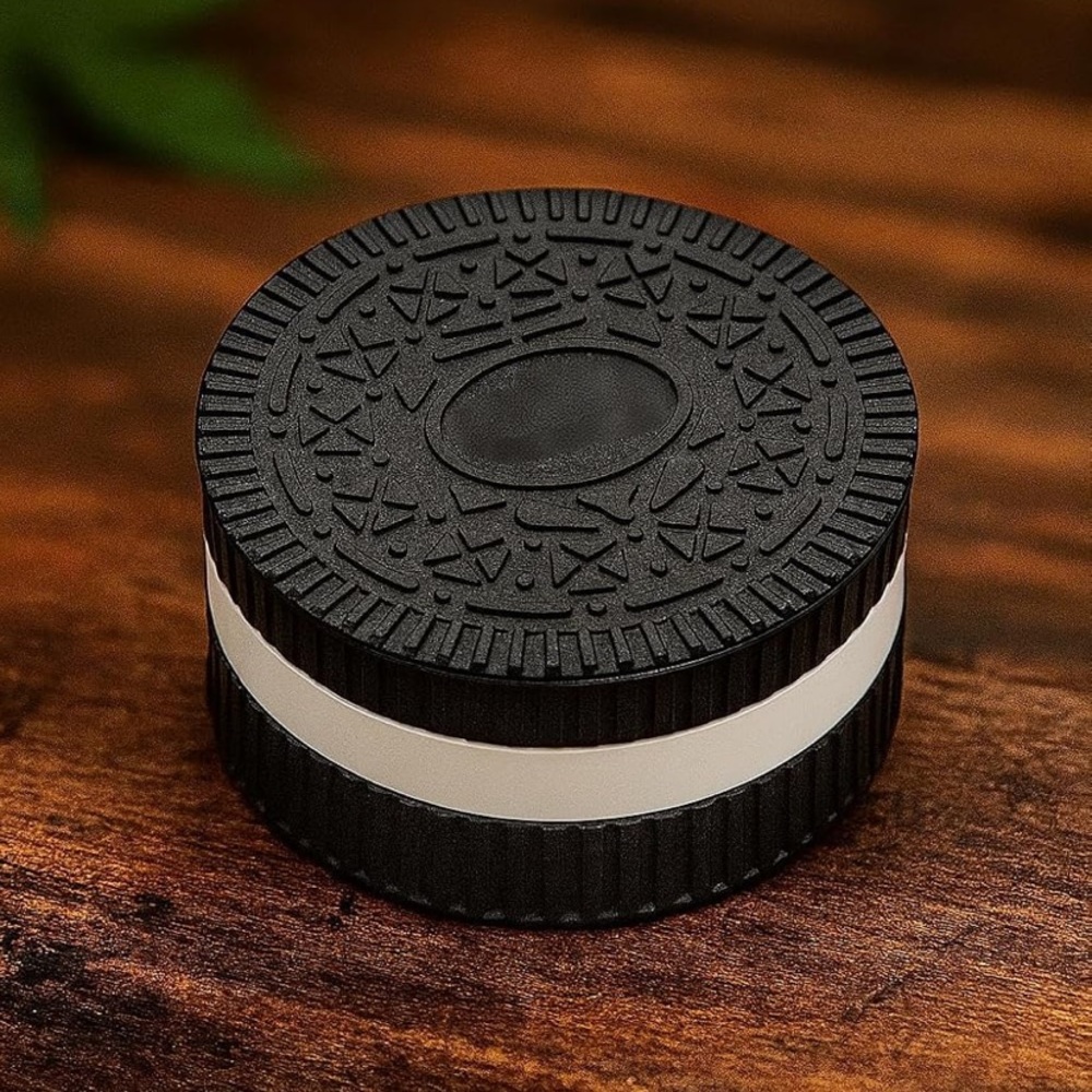 NWT No Label Black Hand-Crafted 2.2 In Essential Culinary Grinder